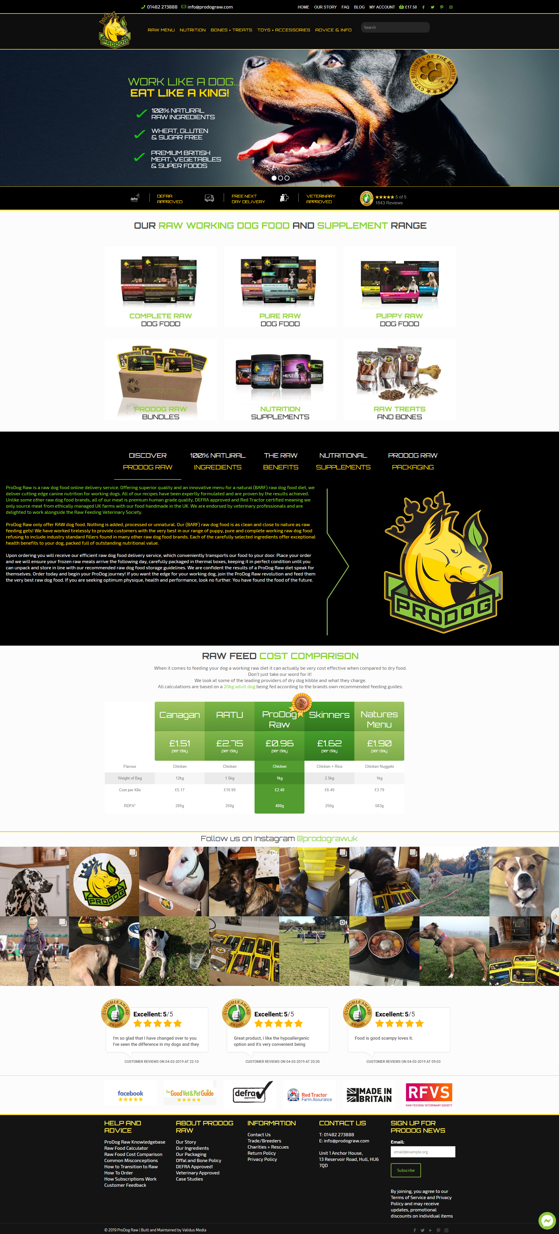prodog raw food